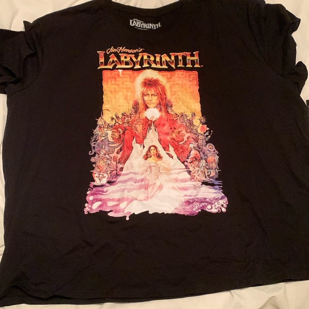 Labyrinth Relax Fit Cotton Boxy Tee